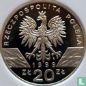 Poland 20 zlotych 1999 (PROOF) "Wolves" - Image 1