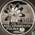 Poland 20 zlotych 1998 (PROOF) "100th anniversary Discovering Polonium and Radium" - Image 1