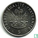 Haïti 5 centimes 1997 - Afbeelding 2