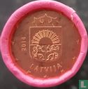 Lettonie 5 cent 2014 (rouleau) - Image 1