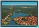 Mölln Luft- und Kneippkurort Schleswig-Holstein Ansichtskarten - Aerial View Postcard - Afbeelding 1