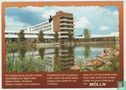 Klinik Hellbachtal Mölln Schleswig-Holstein Ansichtskarten - Rehabilitation center Germany Postcard - Afbeelding 1