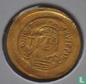 Byzantijnse Rijk, AU Solidus, 527-565 AD, Justinianus I, Constantinopel, 542-565 AD - Image 1