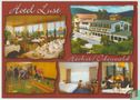 Hotel Lust Höchst im Odenwald Germany Postcard - Afbeelding 1