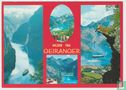Geiranger Norway Ship Boat Multiview Postcard - Afbeelding 1
