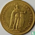 Hongarije 10 korona 1893 - Afbeelding 1