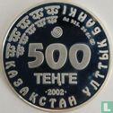 Kazakhstan 500 tenge 2002 (PROOF) "Argali" - Image 1