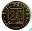 Autriche 20 schilling 1986 "800 years of Georgenberger Handfeste" - Image 1