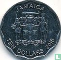 Jamaika 10 Dollar 2018 - Bild 1