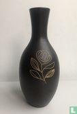 Vase 536 - braun mit Dekoration - Bild 3