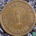 German Empire 1 pfennig 1888 (D) - Image 1