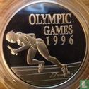 Jamaica 10 dollars 1996 (PROOF) "Summer Olympics in Atlanta" - Image 2