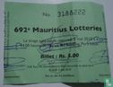 692e Mauritius loteries (verte) - Afbeelding 1