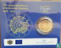 Luxemburg 2 euro 2022 (coincard) "35 years Erasmus Programme" - Afbeelding 1
