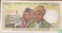  Comoros 5000 Francs - Image 1