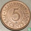 Mauritius 5 Cent 1991 - Bild 1