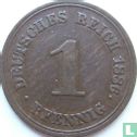 Duitse Rijk 1 pfennig 1886 (E) - Afbeelding 1