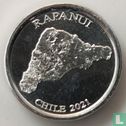 Chili 1 peso 2021 (type 10) - Image 1