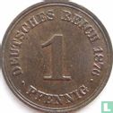 Duitse Rijk 1 pfennig 1876 (A) - Afbeelding 1