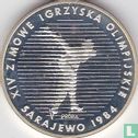 Polen 500 zlotych 1983 (PROOF) "1984 Winter Olympics in Sarajevo" - Afbeelding 2