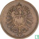 Duitse Rijk 1 pfennig 1876 (G) - Afbeelding 2
