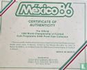 Mexico combinatie set 1986 (PROOF) "Football World Cup in Mexico" - Afbeelding 3