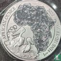 Rwanda 50 francs 2022 "African pelican" - Afbeelding 1