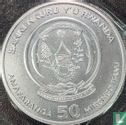 Ruanda 50 Franc 2022 "African pelican" - Bild 2