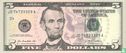 États-Unis 5 dollars 2009 D - Image 1