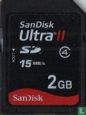 SanDisk Ultra II SD Card 2 Gb - Afbeelding 1
