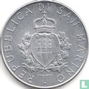 San Marino 100 Lire 1987 "15th anniversary Resumption of Sammarinese coinage" - Bild 2
