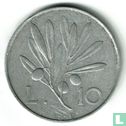 Italie 10 lire 1949 - Image 1