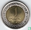 Egypte 1 pound 2022 (AH1443) "150 years of National library and archives of Egypt" - Afbeelding 1