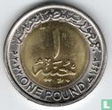 Egypte 1 pound 2022 (AH1443) "90 years of Egyptair" - Afbeelding 1