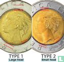 Italie 500 lire 1991 (bimétal - type 1) - Image 3