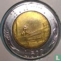 Italië 500 lire 1992 (bimetaal - type 1) - Afbeelding 1