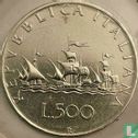Italië 500 lire 1985 (zilver) - Afbeelding 1