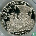 Italien 1000 Lire 1994 (PP) "900th anniversary Basilica of San Marco in Venice" - Bild 1