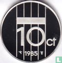 Nederland 10 cent 1985 (PROOF) - Afbeelding 1