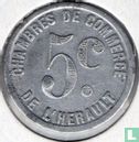 Hérault 5 Centime (Zink - Typ 2) - Bild 1