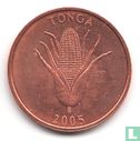 Tonga 1 seniti 2005 (copper plated steel) "FAO - World Food Day" - Image 1