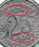 Toulouse 25 centimes 1922 (1922 - 1930) - Afbeelding 3