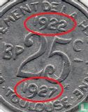 Toulouse 25 centimes 1922 (1922 - 1927) - Afbeelding 3