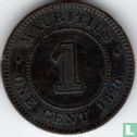 Maurice 1 cent 1890 - Image 1