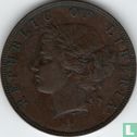 Liberia 2 cents 1906 - Image 2