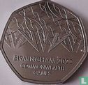 Royaume-Uni 50 pence 2022 (non coloré) "Commonwealth Games in Birmingham" - Image 2
