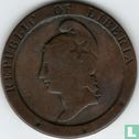 Liberia 2 cents 1847 - Image 2