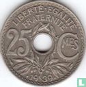 Frankreich 25 Centime 1939 (1.35 mm) - Bild 1