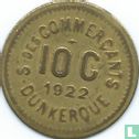 Duinkerken 10 centimes 1922 - Afbeelding 1