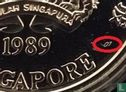 Singapore 10 dollars 1989 (PROOF) "Year of the Snake" - Afbeelding 3